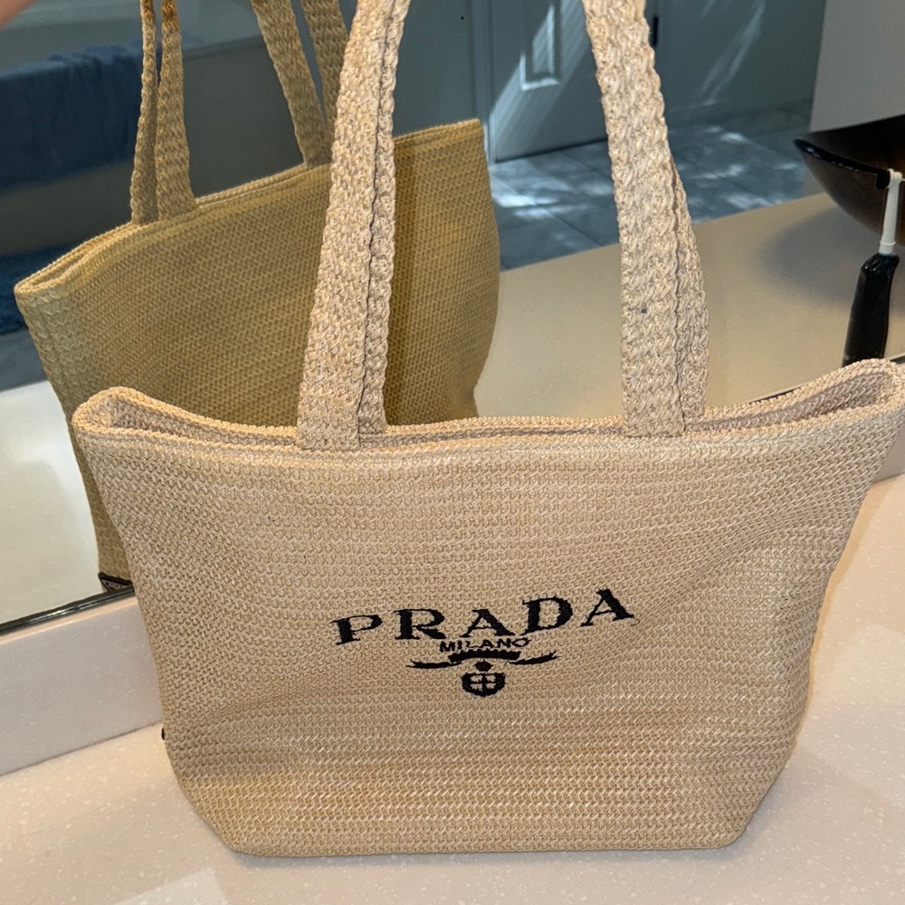 PrTan Woven Tote Bag